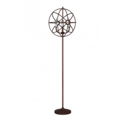 gyro floor lamp at rust 48x177x46cm