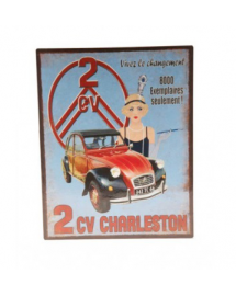 plaque22x28 2cv charleston