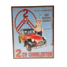 plaque22x28 2cv charleston