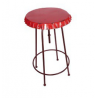 table haute plateau capsule rouge 60cm