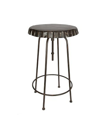 table haute plateau capsule antique 60cm