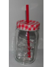 pot en verre avec couvercle