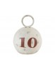 poids 10 boule blanche 15cm