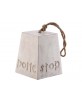 stop porte blanc 21cm