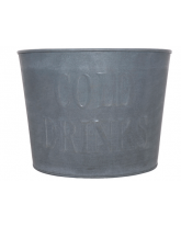 bassine a glace zinc 33cm