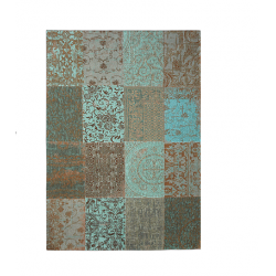 tapis vintage sea blue 76x300