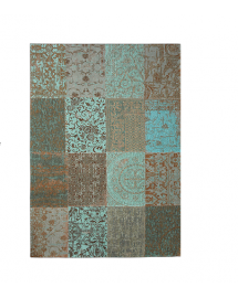 tapis vintage sea blue 76x300