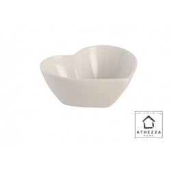 coupelle cœur mini blanc 10cm