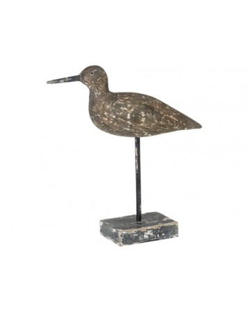 mouette s/socle bois 27cm