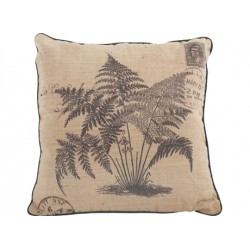 coussin fougere 40x40cm