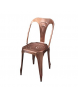chaise cuivre
