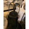 fauteuil de bar ave dossier noir use