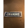 set 3 plaques bleu chambre toilettes salle de bain