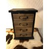 mini commode 4 tiroirs