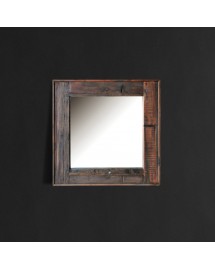 axel mirror black 130x130