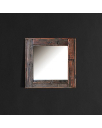 axel mirror black 130x130