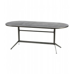 table a manger métal 200x90x78