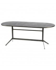 table a manger métal 200x90x78