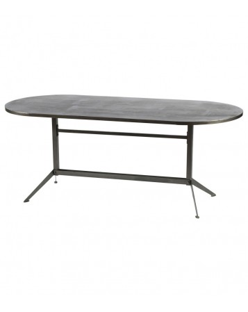 table a manger métal 200x90x78