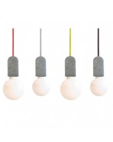 textile pendant base beton jeans