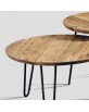 table basse set de 3. diam:60cm,50cm,45cm
