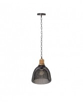 suspension grillage te bois 