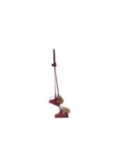 Paire chaussure de ski rouge