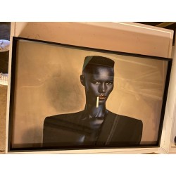 impression crystal Grace Jones 55x36