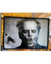 impression crystal  Jack Nicholson 50x35