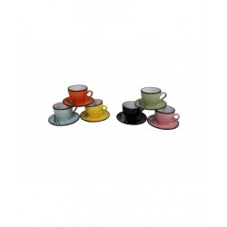 set de 6 tasses expresso +sous tasses