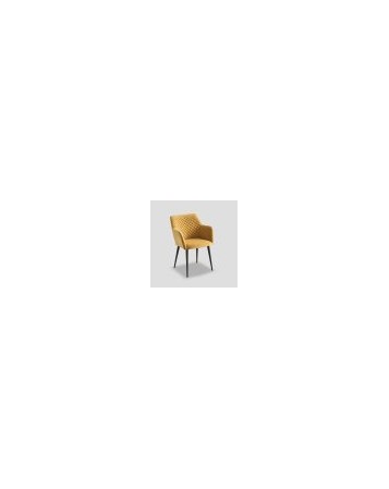 fauteuil de table velours naturel 