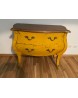 commode 2 tiroirs azzuro jaune 