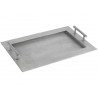 plateau zinc quadra 46 x 30.5 cm