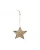 etoile recup a suspendre 13x13cm