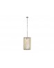 suspension cyl haut bois blanchiD31 H53cm