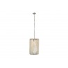 suspension cyl haut bois blanchiD31 H53cm