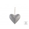coeur bombé zinc 20 cm